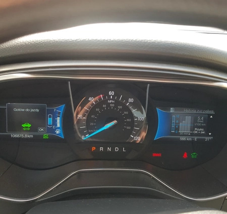 Ford Mondeo cena 72000 przebieg: 107000, rok produkcji 2018 z Wasilków małe 16